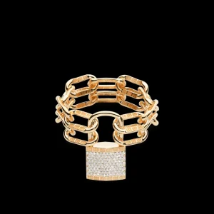 Sale MJ Jones Pont Des Arts Padlock Ring