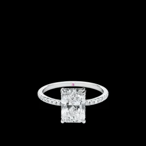 Discount MJ Jones Radiant Diamond Engagement Ring
