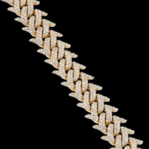 Fashion MJ Jones Spiked Chain