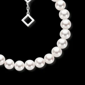 Outlet MJ Jones White Round Pearl Bracelet