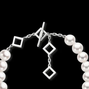 Outlet MJ Jones White Round Pearl Bracelet